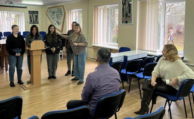 Звітує група ТЗОШ №9 ім Іванни Блажкевич